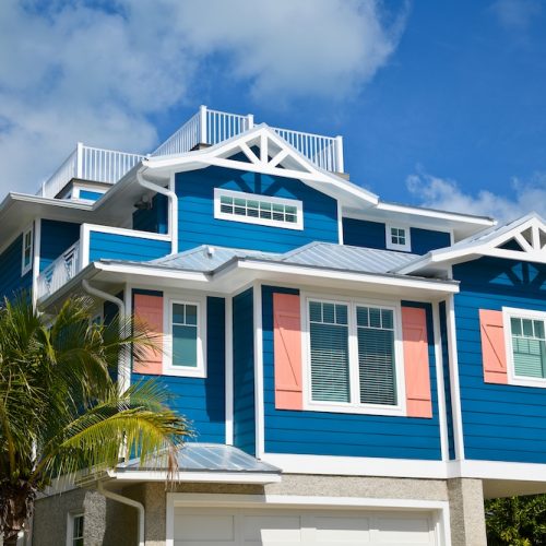residential house exterior painting