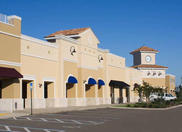 commercial exterior retail painting