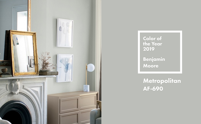 residential house interior painting Color of the Year Sherwin Williams