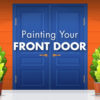 front door painting banner