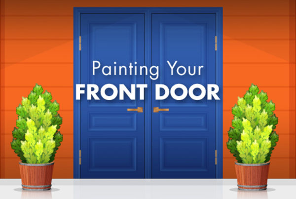 front door painting banner