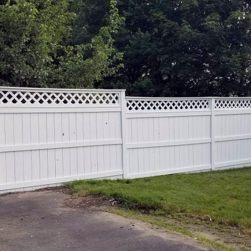 PPP portfolio residential house exterior fence painting