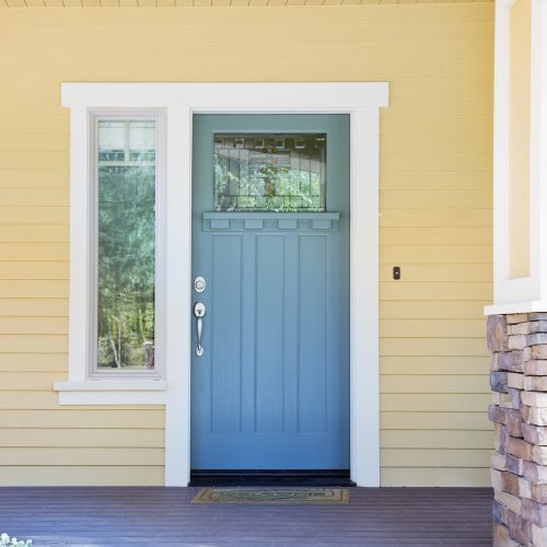 residential house exterior painting door painting