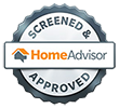 home advisor approved transparent badge