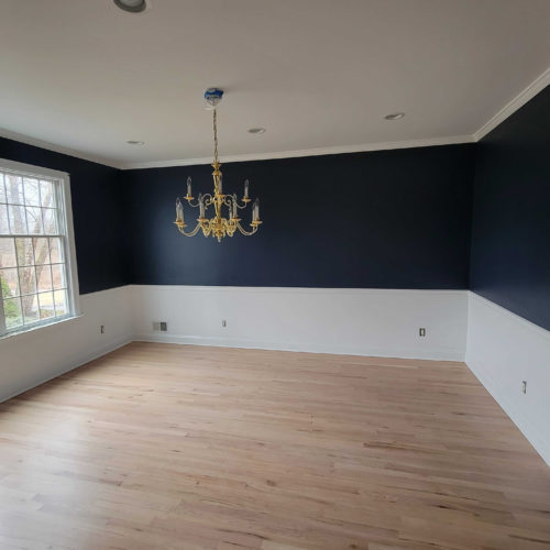 Precision Painting Plus residential house interior dining room painting