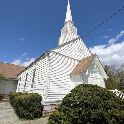 church exterior painting