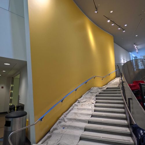 Precision Painting Plus commercial interior office painting