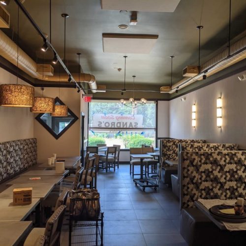 commercial restaurant painting