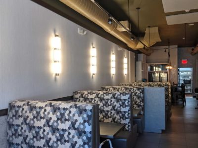 Precision Painting Plus commercial interior restaurant painting