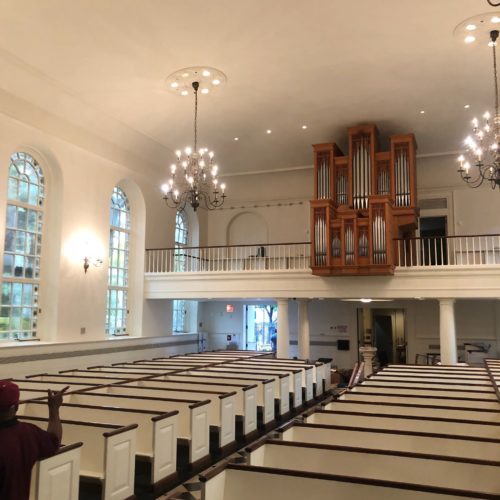 Precision Painting Plus commercial church interior painting