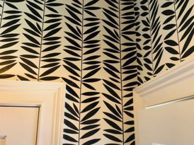 residential house interior wallpaper
