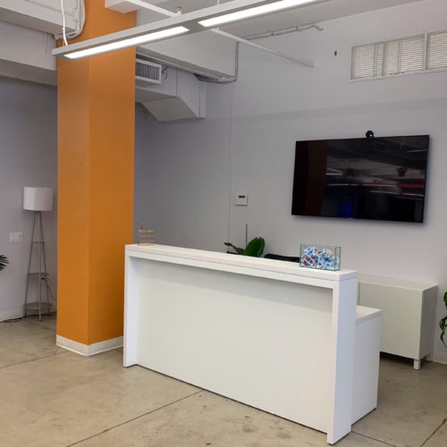Precision Painting Plus commercial interior office painting