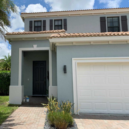 Precision Painting Plus residential house exterior painting