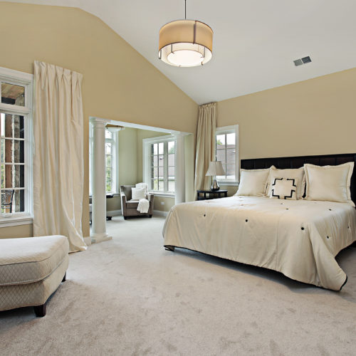 residential house interior bedroom painting