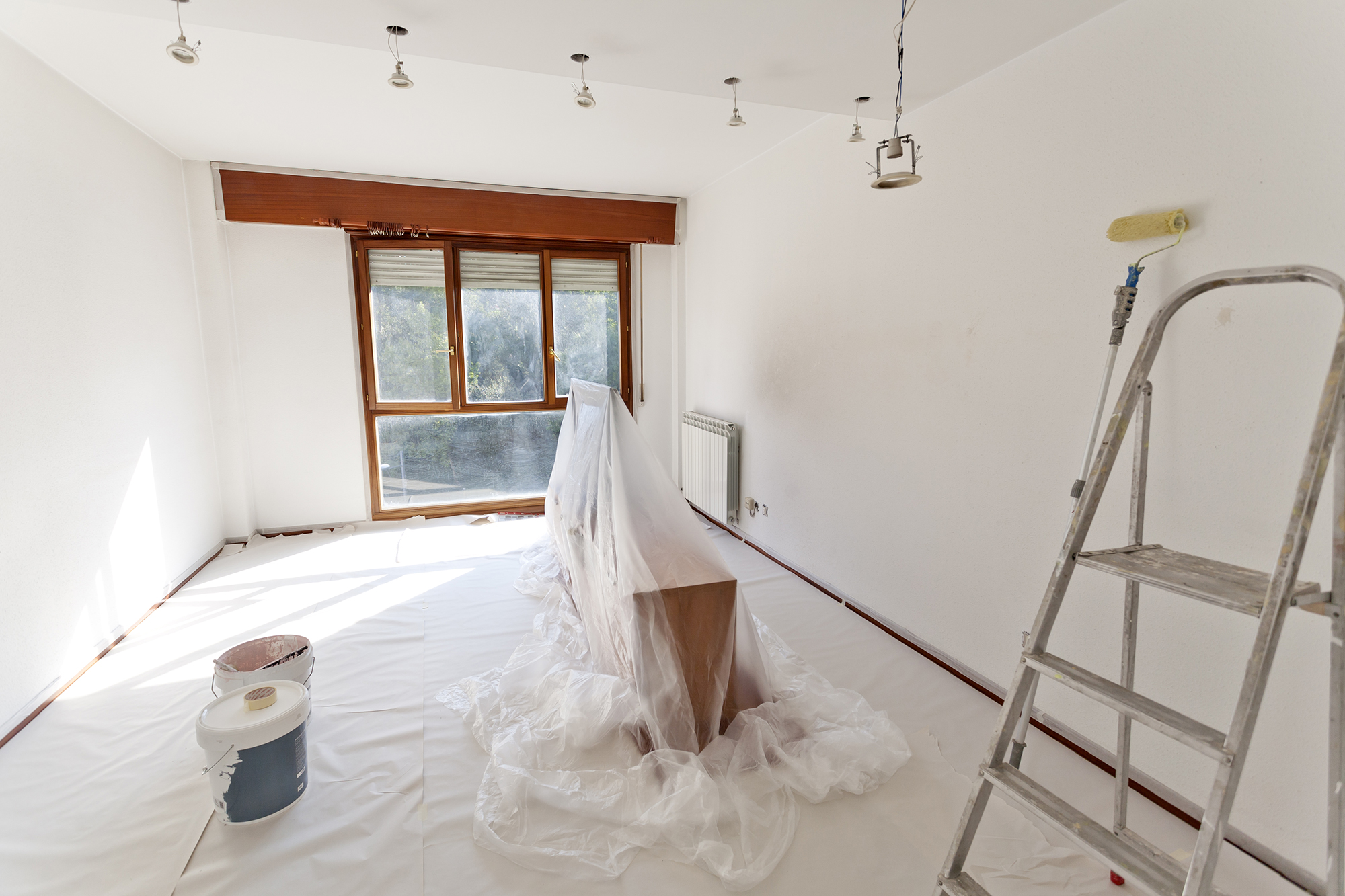 interior painting room preparation