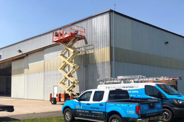Precision Painting Plus commercial exterior painting warehouse painting